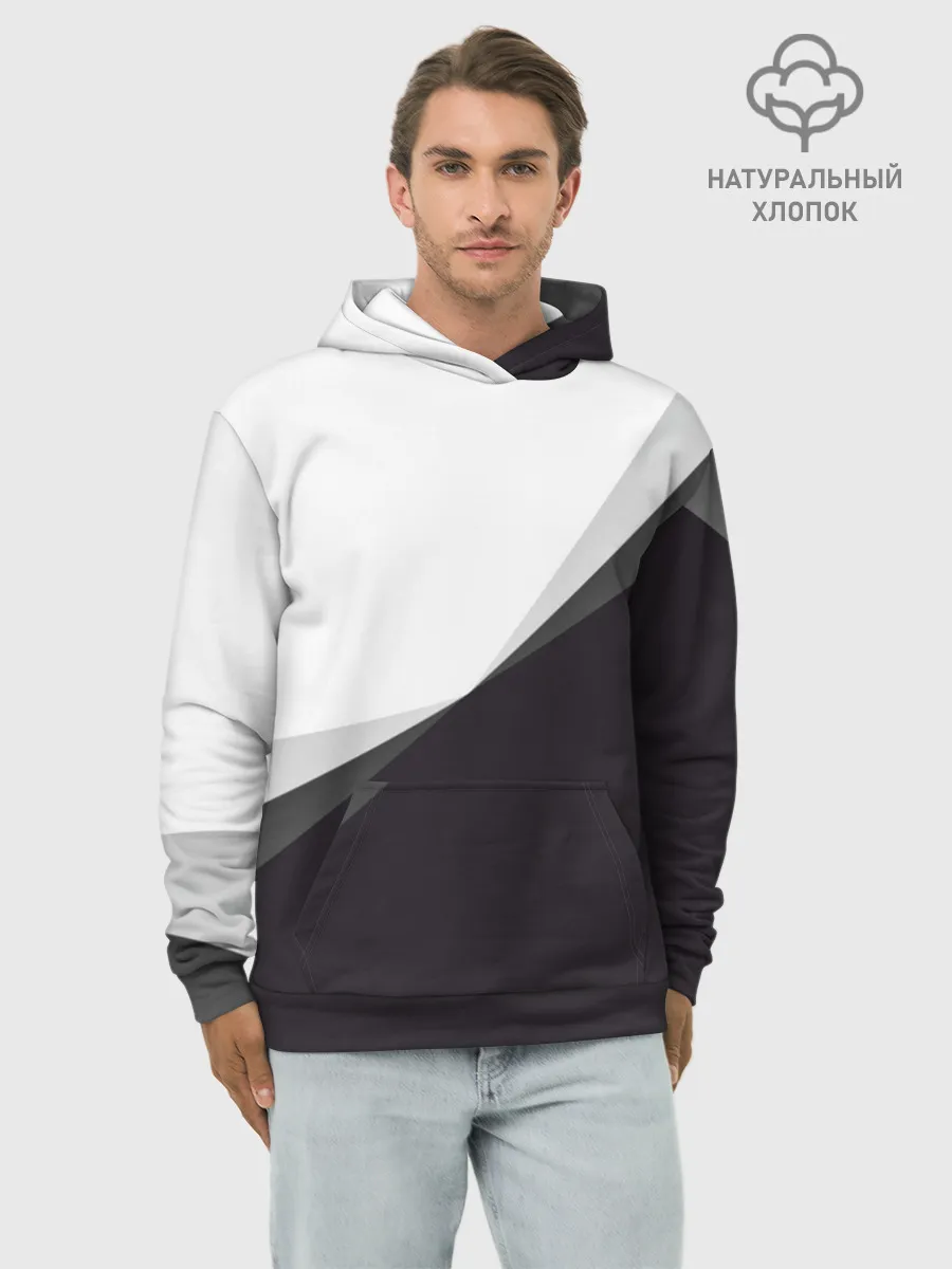 Худи мужской база хлопок / Минимализм