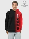 Худи мужской база хлопок / AC MILAN