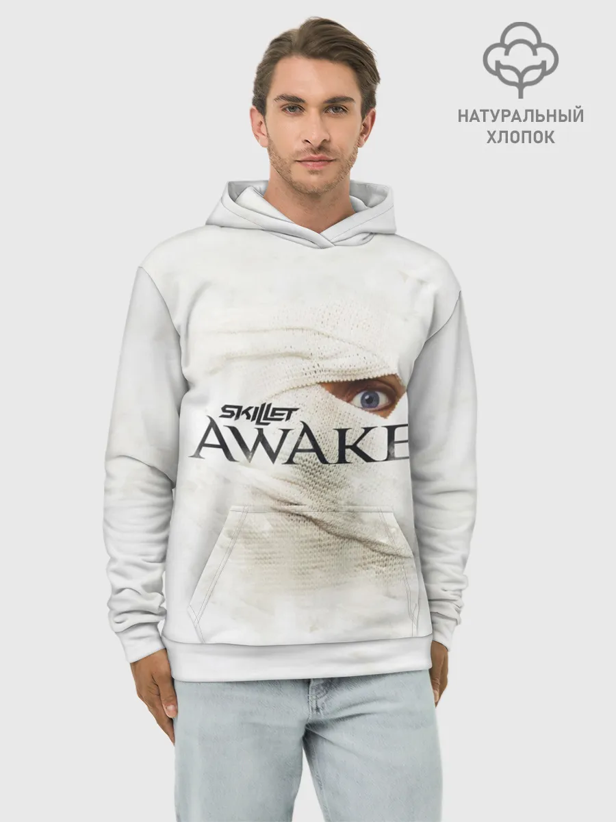 Худи мужской база хлопок / Awake