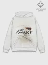 Худи мужской база хлопок / Awake