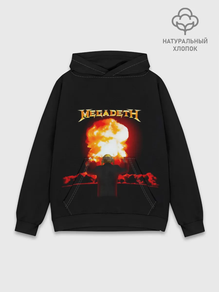 Худи мужской база хлопок / Megadeth