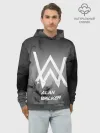 Худи мужской база хлопок / ALAN WALKER