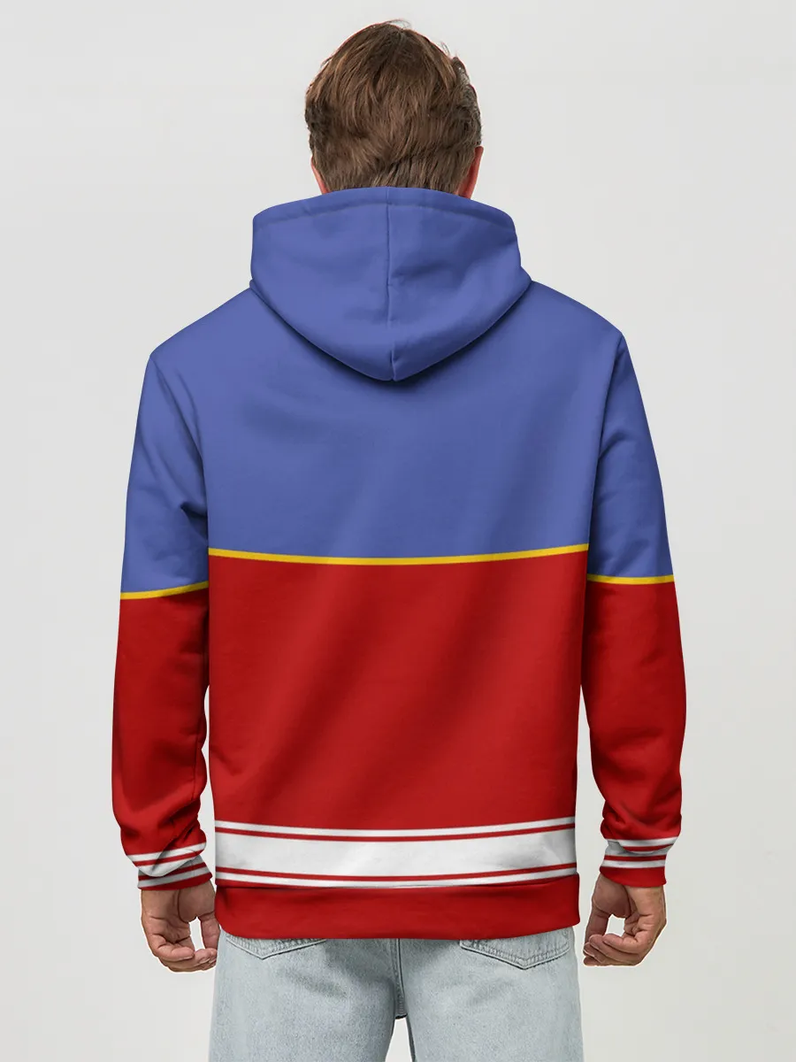 Худи мужской база хлопок / Хоккеист Даня