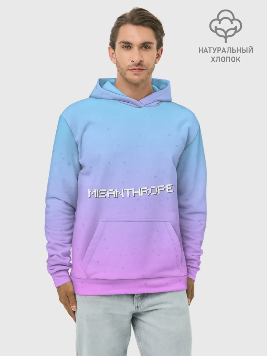 Худи мужской база хлопок / Мизантроп
