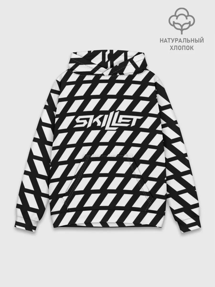 Худи мужской база хлопок / Skillet