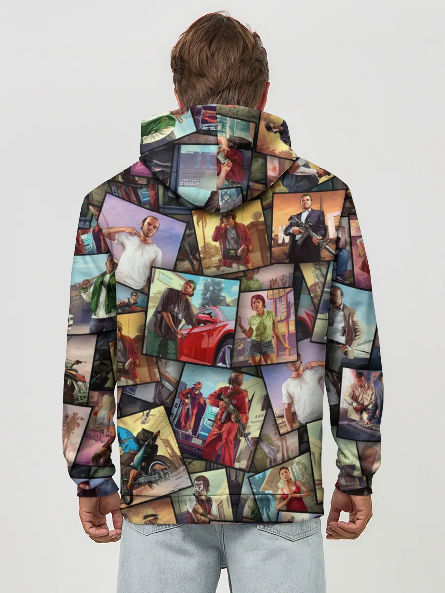 Худи мужской база хлопок / GTA