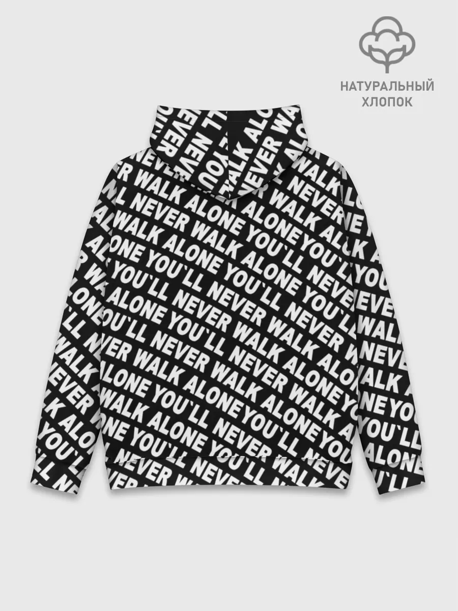 Худи мужской база хлопок / YNWA с логотипом