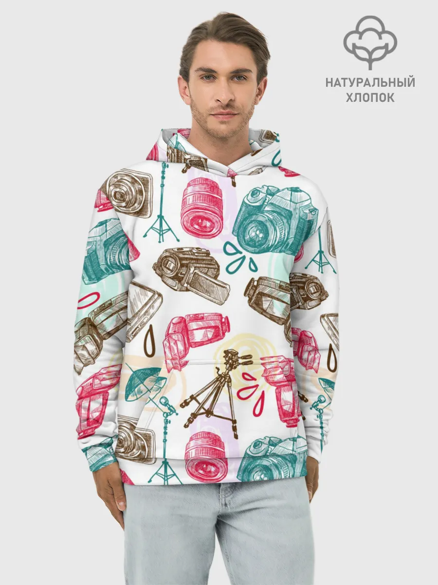Худи мужской база хлопок / Блогер