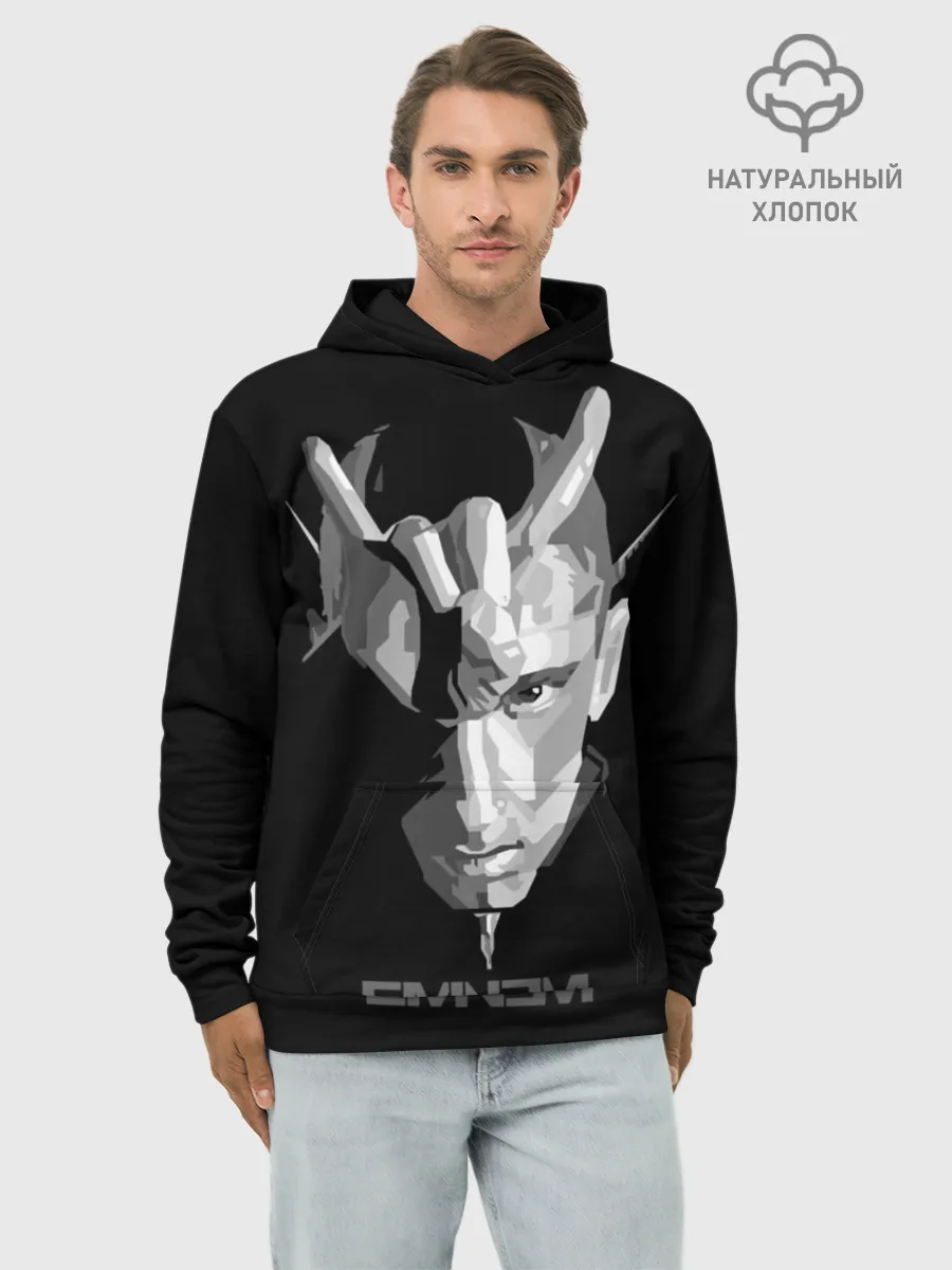 Худи мужской база хлопок / Eminem