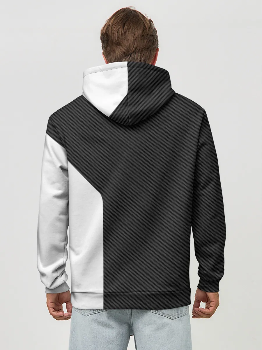 Худи мужской база хлопок / BMW CARBON | БМВ КАРБОН