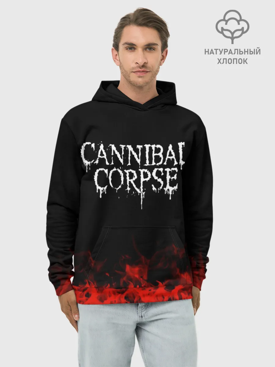 Худи мужской база хлопок / Cannibal Corpse