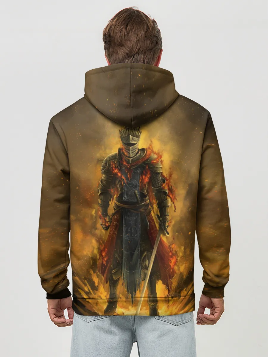 Худи мужской база хлопок / Dark Souls