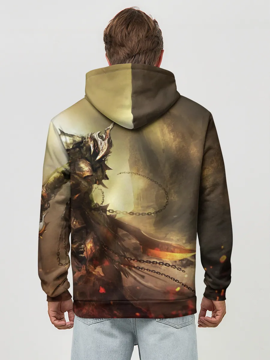 Худи мужской база хлопок / Dark Souls