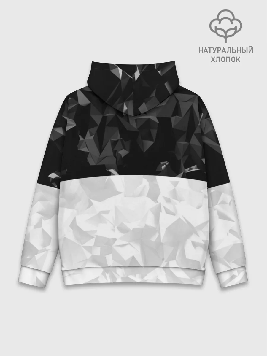 Худи мужской база хлопок / BITCOIN Black Collection