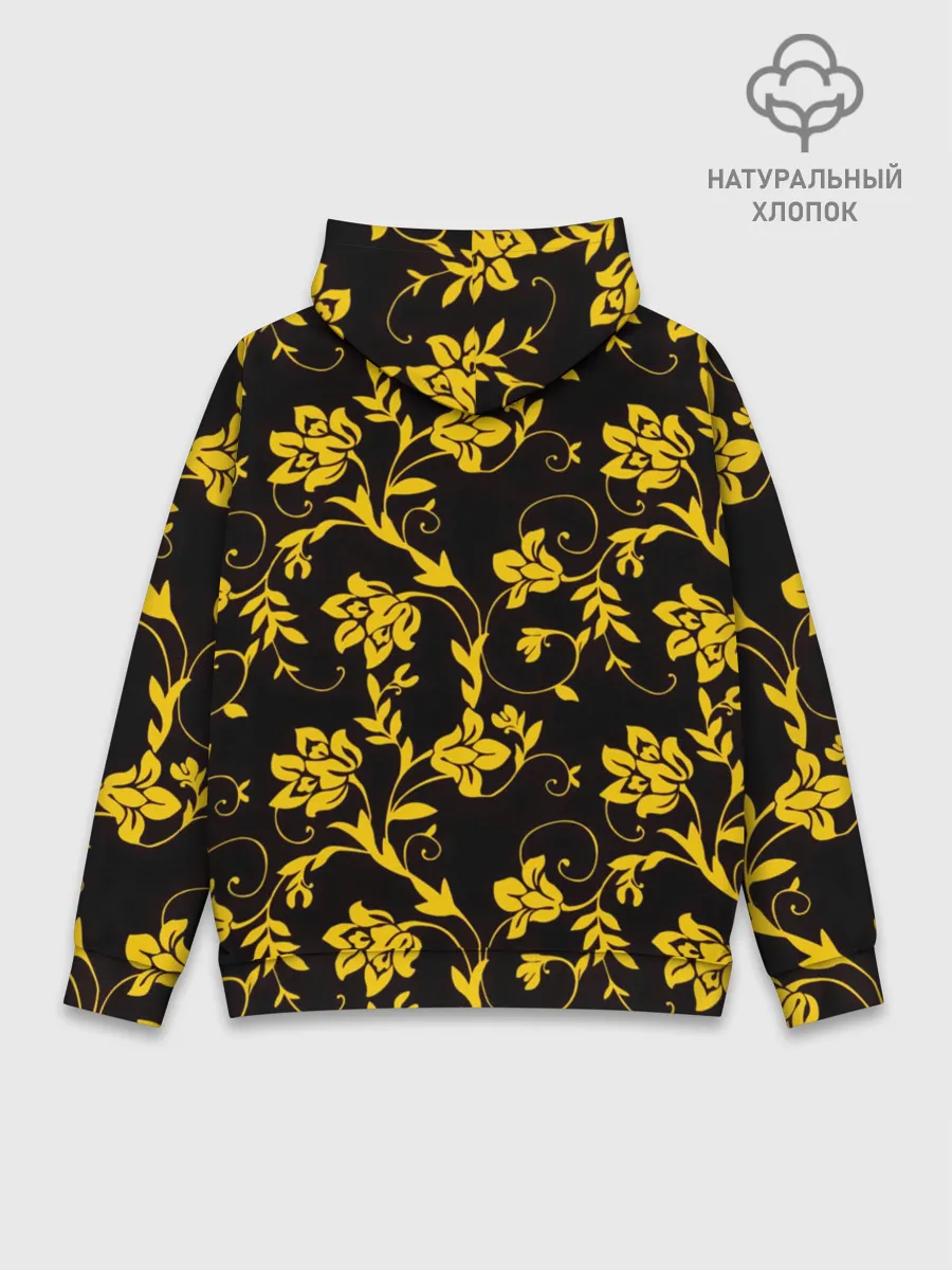 Худи мужской база хлопок / Nirvana узоры