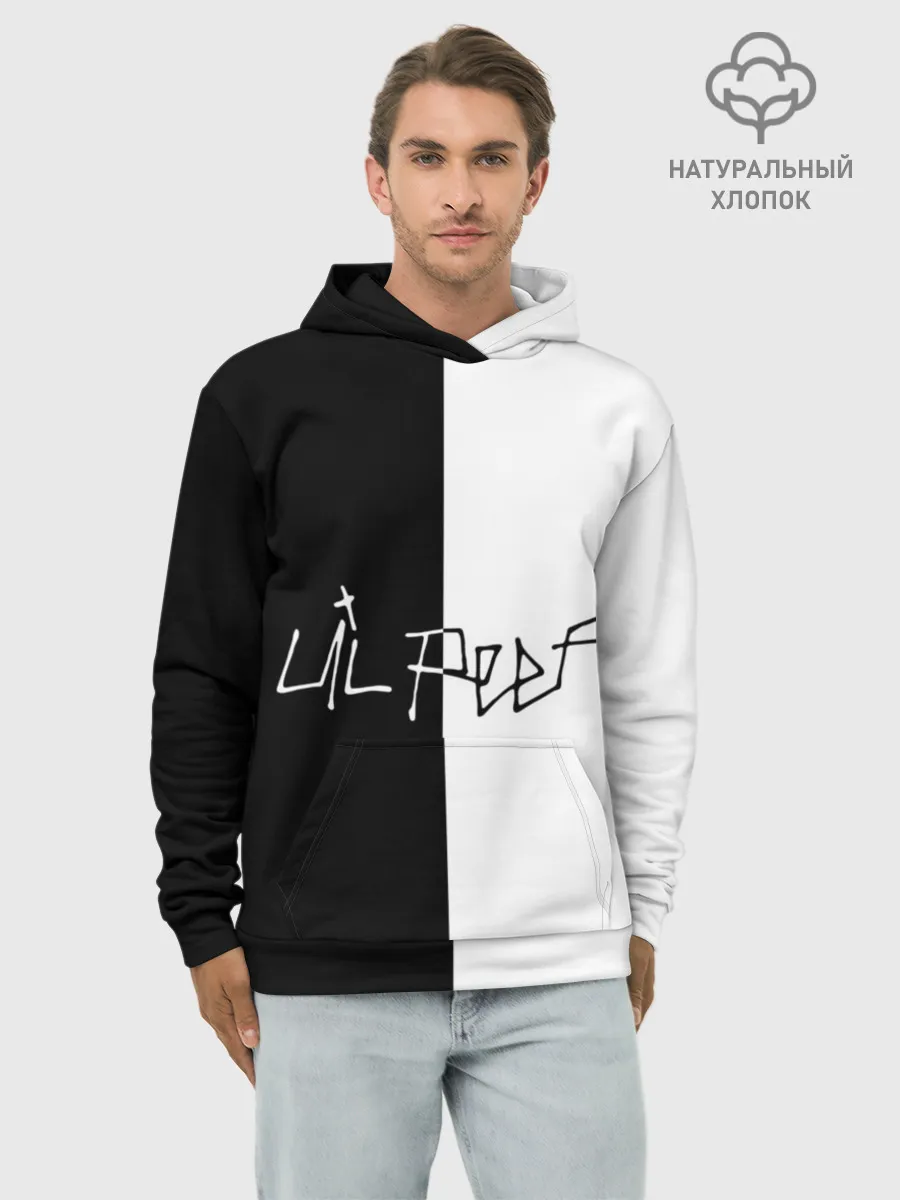 Худи мужской база хлопок / Lil Peep