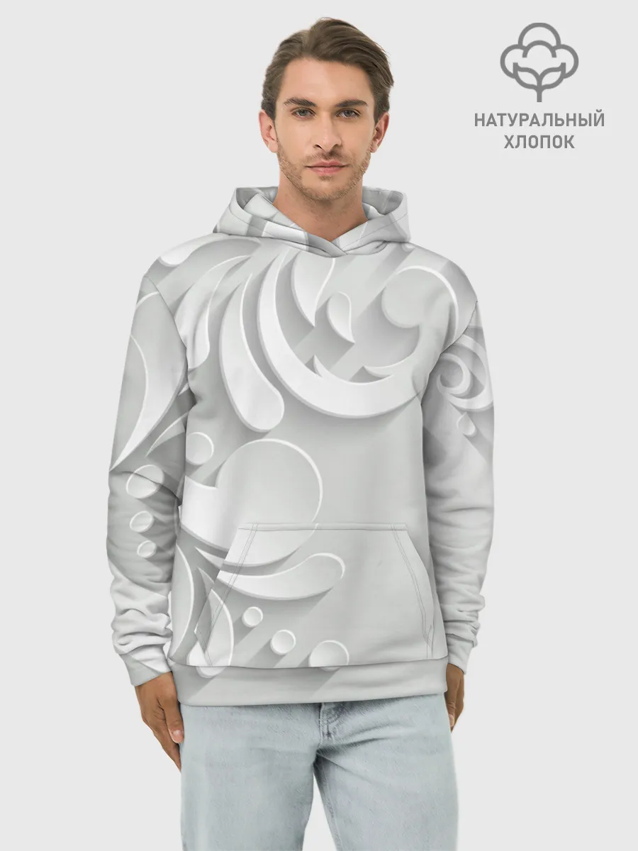 Худи мужской база хлопок / Нежность и страсть