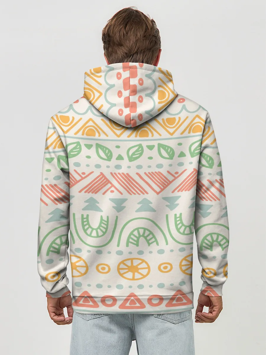 Худи мужской база хлопок / Africa