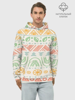 Худи мужской база хлопок / Africa