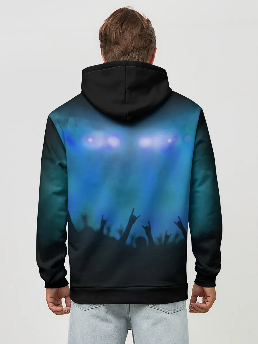 Худи мужской база хлопок / AC/DC