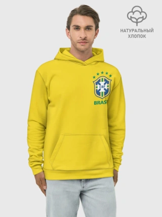 Худи мужской база хлопок / Бразилия, форма