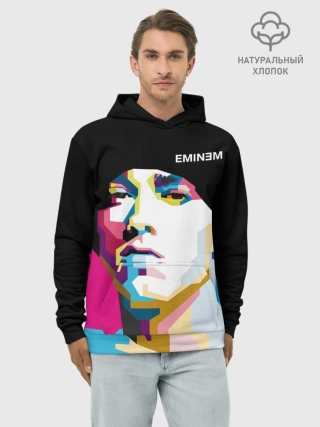Худи мужской база хлопок / Eminem