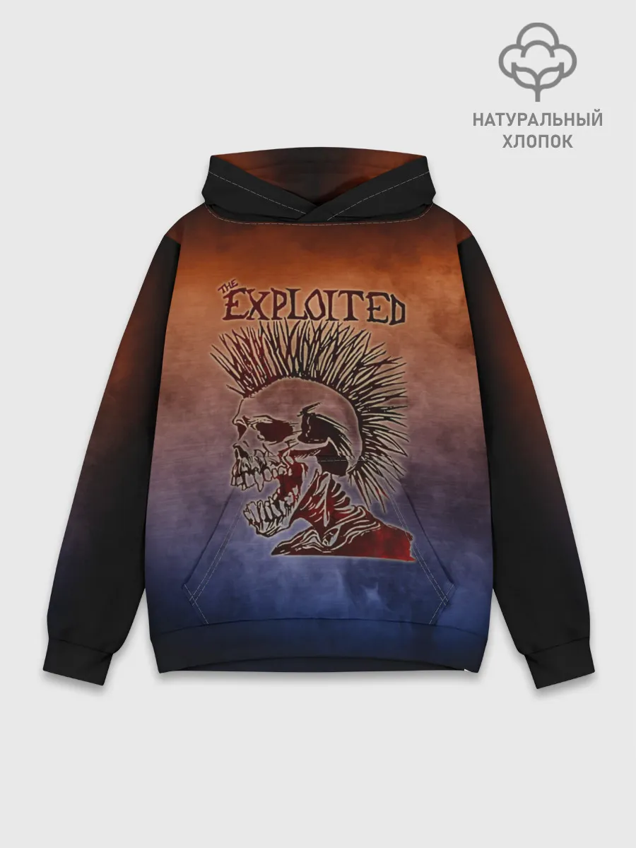 Худи мужской база хлопок / The Exploited