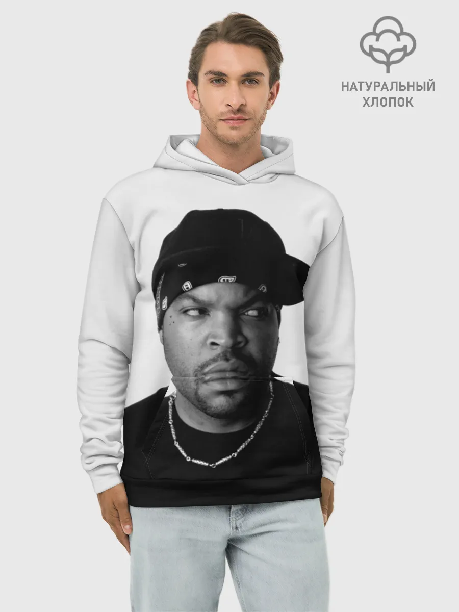 Худи мужской база хлопок / Ice Cube