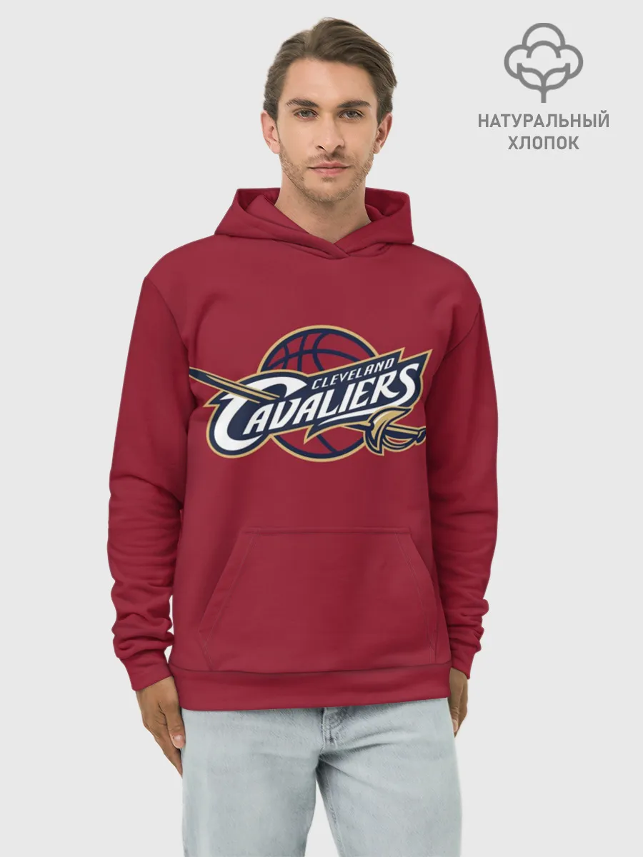 Худи мужской база хлопок / Cleveland Cavaliers