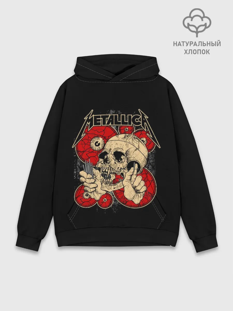 Худи мужской база хлопок / Metallica