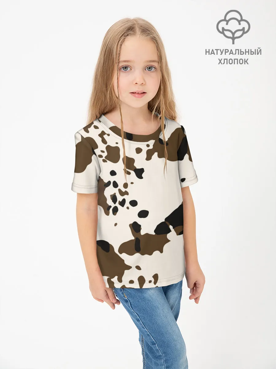 Детская футболка хлопок / CowPrint