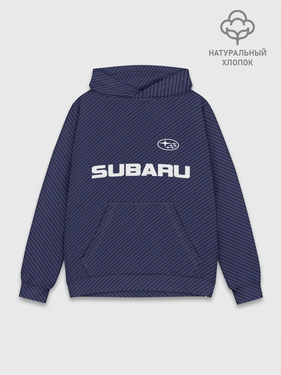 Худи мужской база хлопок / SUBARU CARBON