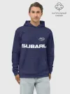 Худи мужской база хлопок / SUBARU CARBON