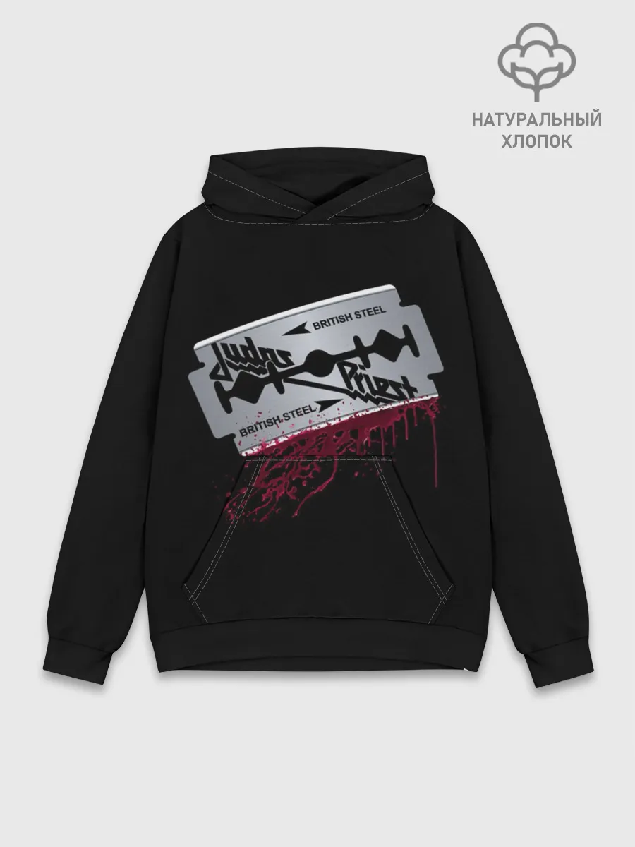 Худи мужской база хлопок / Judas Priest