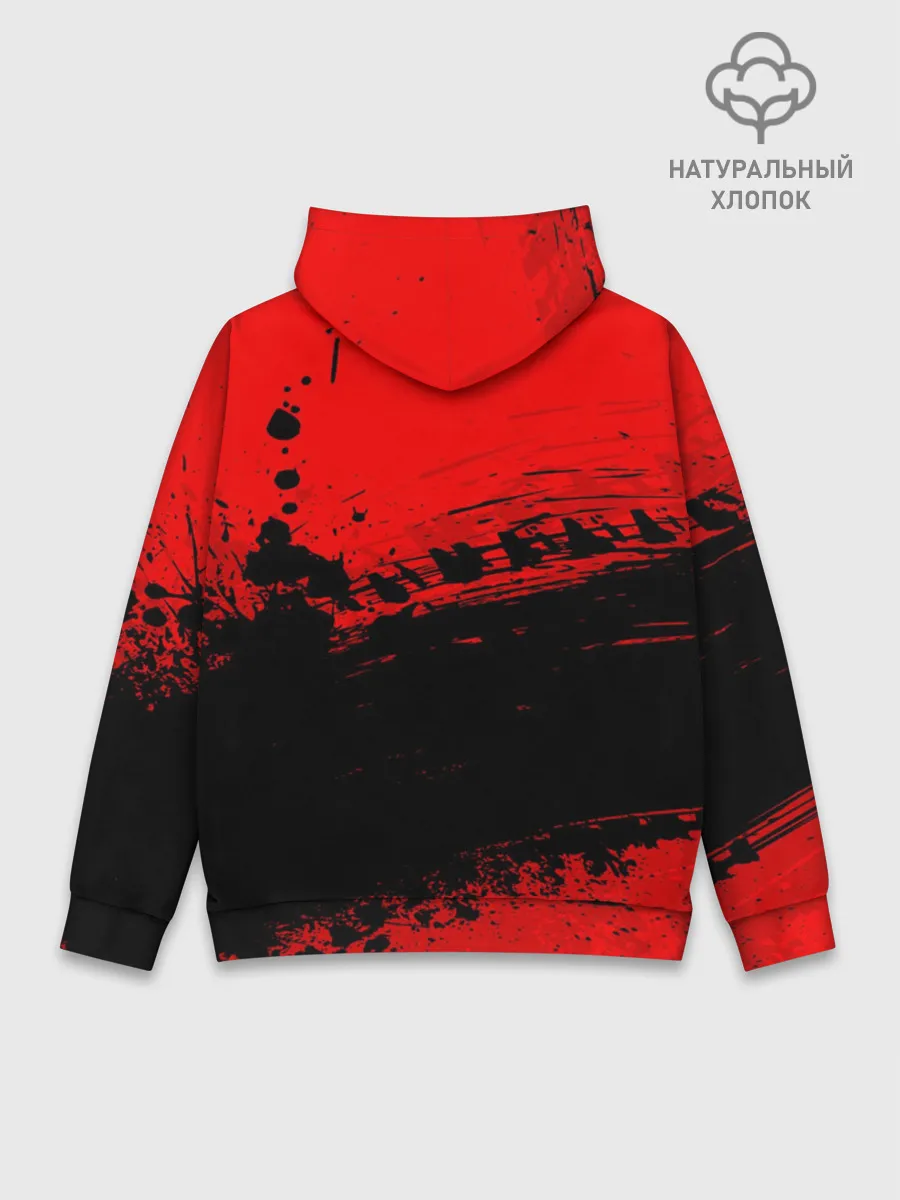 Худи мужской база хлопок / Mitsubishi sport