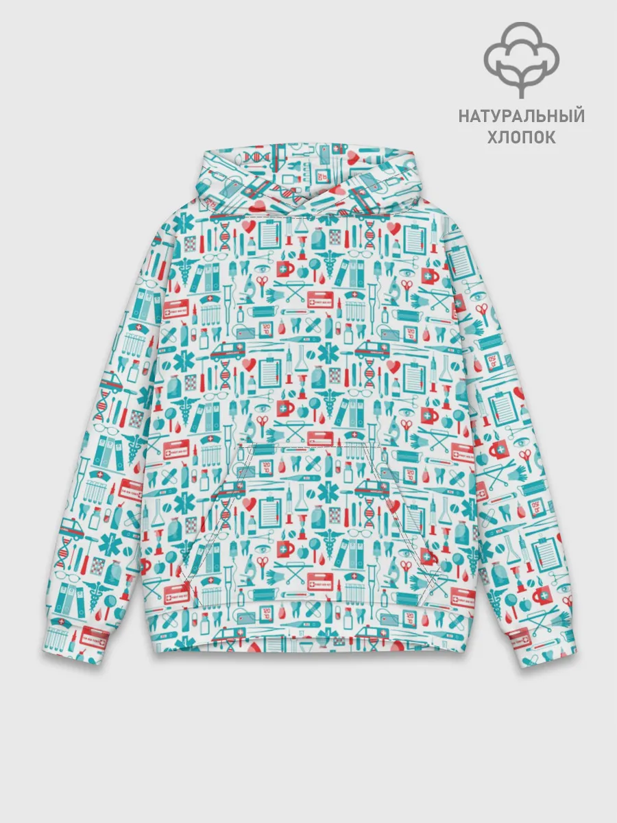 Худи мужской база хлопок / 36,6