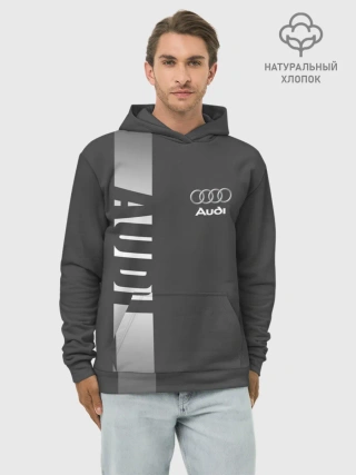 Худи мужской база хлопок / AUDI | АУДИ