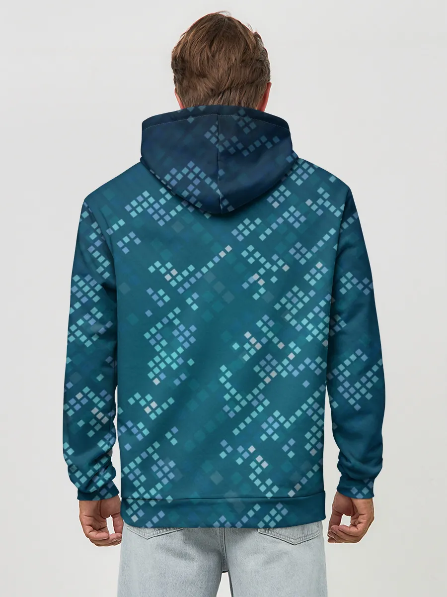 Худи мужской база хлопок / Голограмма