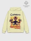 Худи мужской база хлопок / Cuphead