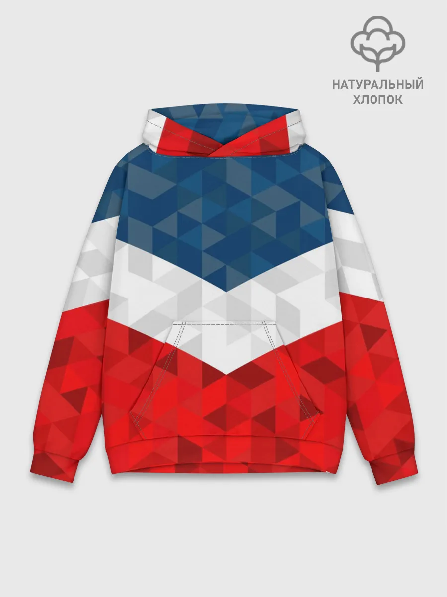 Худи мужской база хлопок / Форма России