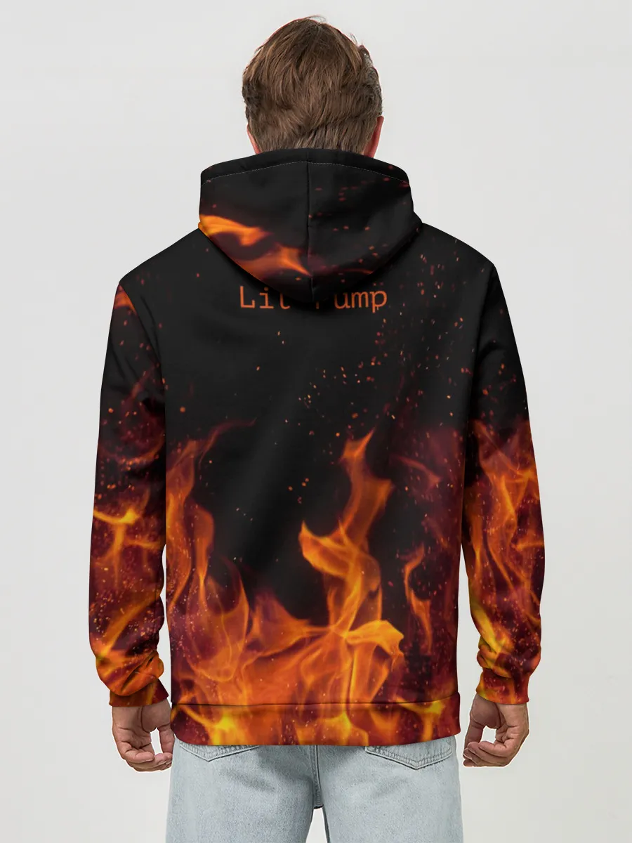 Худи мужской база хлопок / Lil Pump - 103