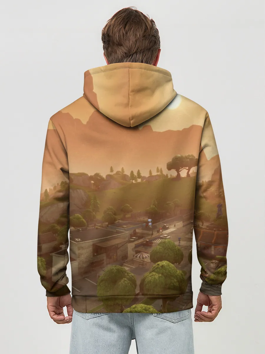 Худи мужской база хлопок / Fortnite Battle Royale