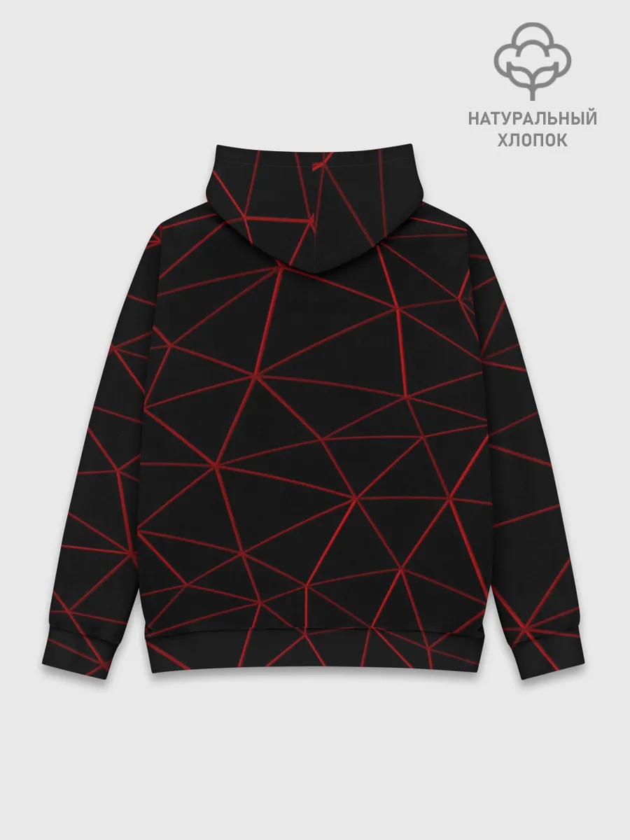 Худи мужской база хлопок / Сетка