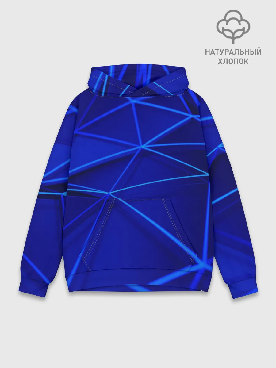 Худи мужской база хлопок / delta abstraction