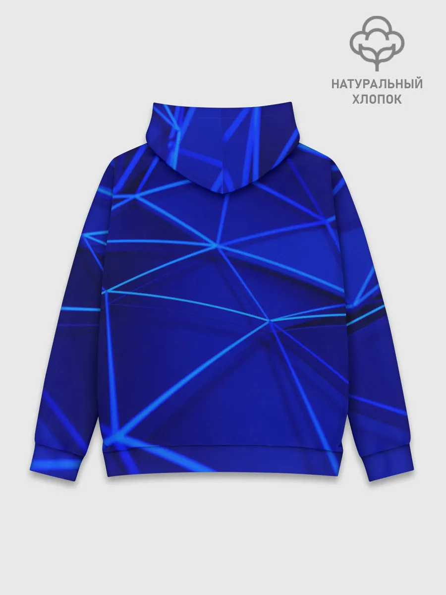 Худи мужской база хлопок / delta abstraction