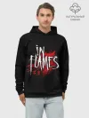 Худи мужской база хлопок / In Flames