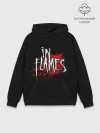 Худи мужской база хлопок / In Flames