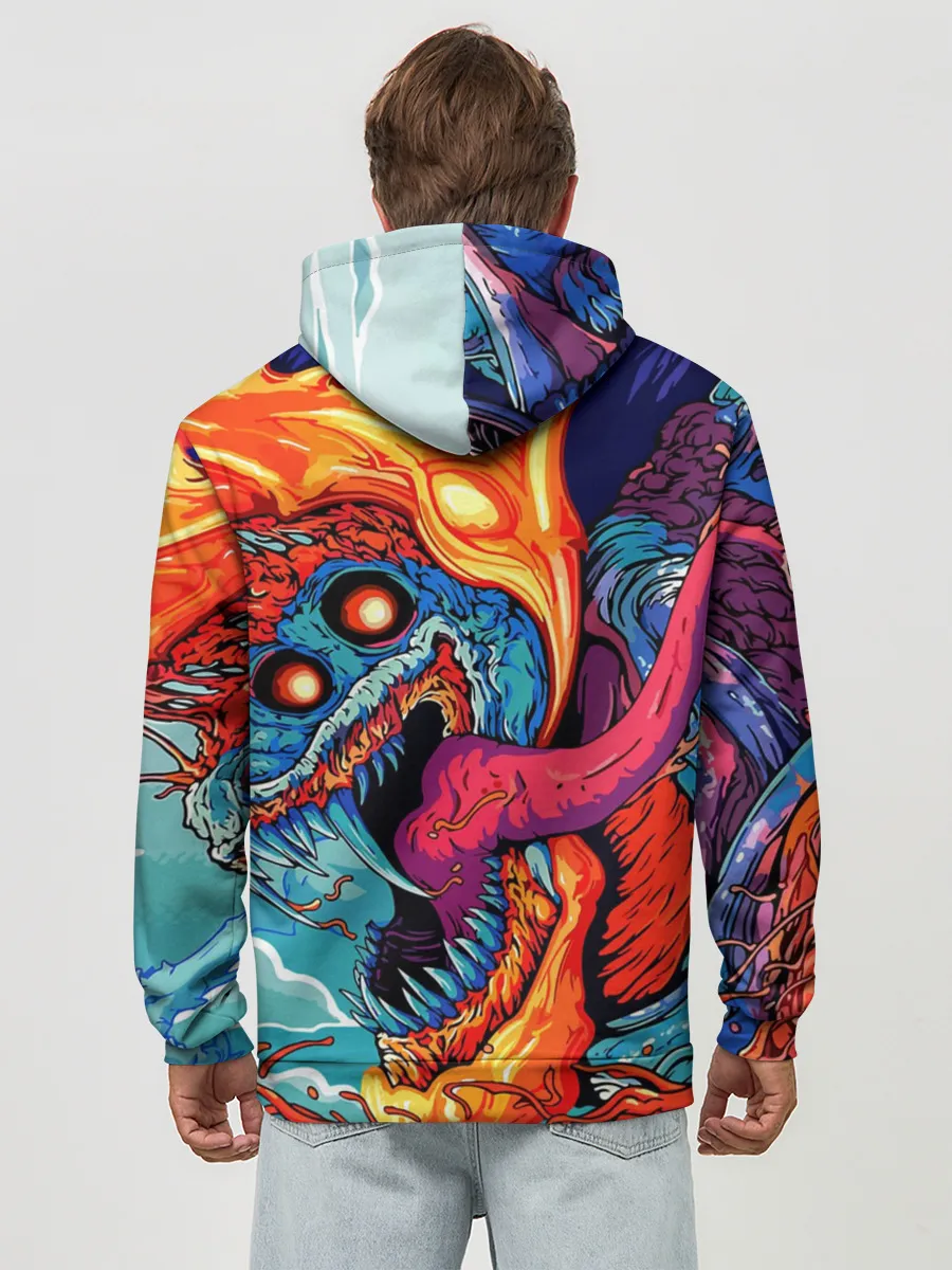 Худи мужской база хлопок / Андрей в стиле CS GO