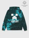 Худи мужской база хлопок / Сергей в стиле Minecraft