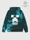 Худи мужской база хлопок / Иван в стиле Minecraft